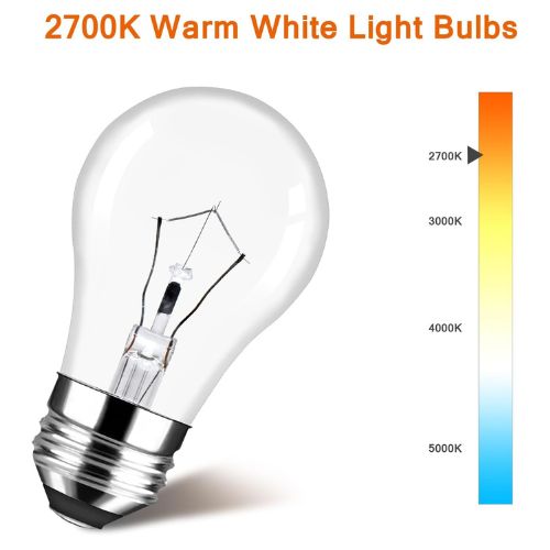 40A15CLR Appliance Bulb 40W, 130V (Clear)