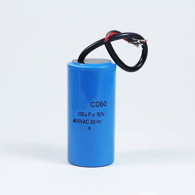 CD60 Motor Start, Run Capacitor 450VAC, 200uF, 50 Hz