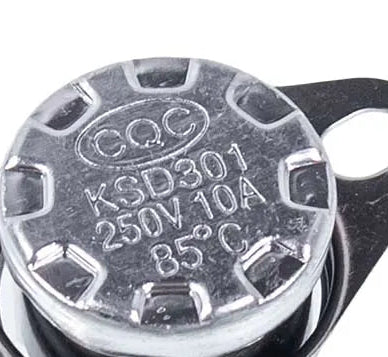 KSD301-85C (85C, 250V, 10A) Thermostat Temperature Thermal Control Switch