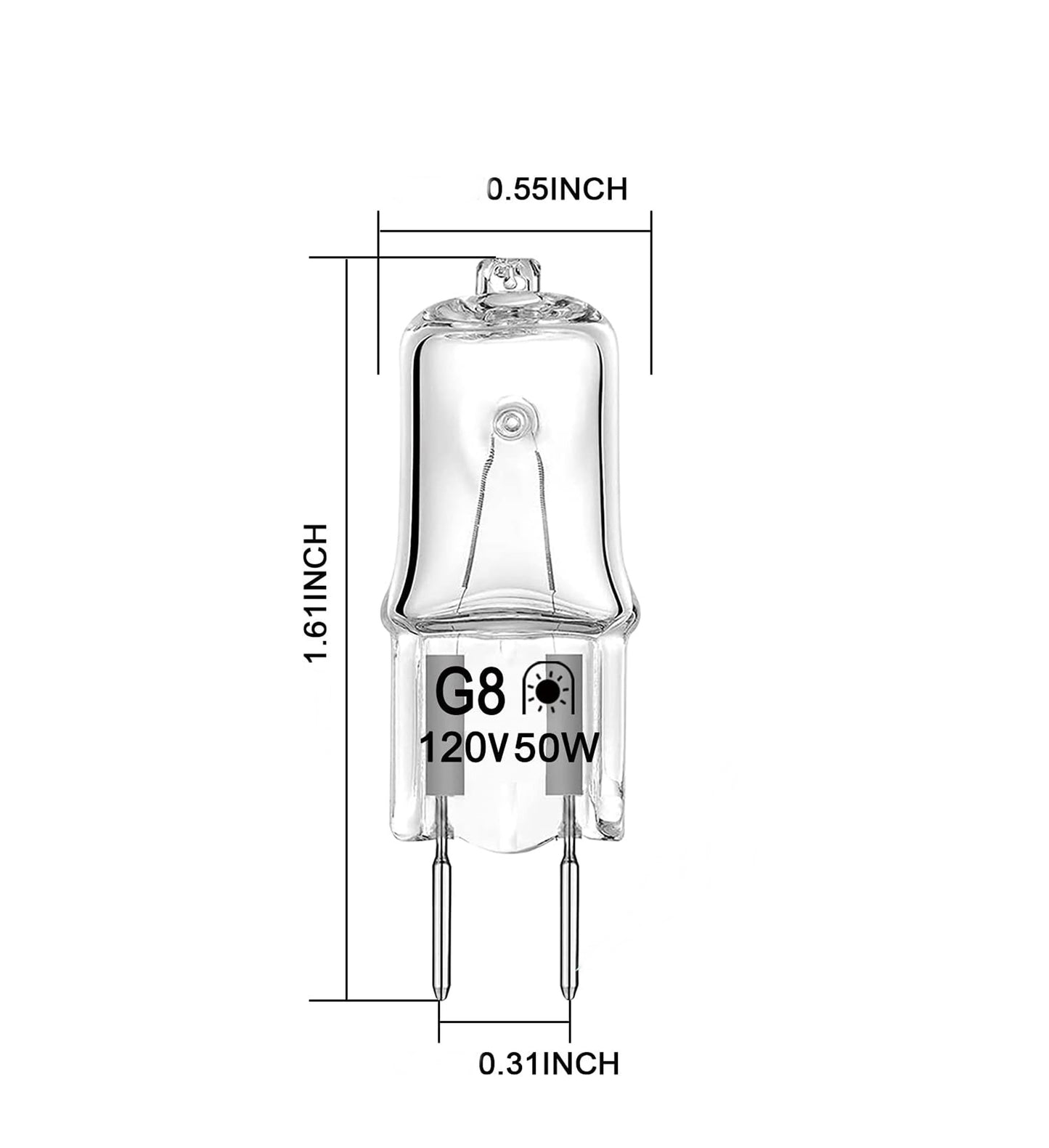 XPARTCO WB02X35488 Microwave Halogen Light Bulb