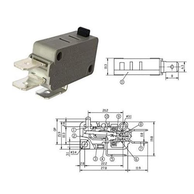 EXP480 Microwave Door Switch (NC - NO) Normally Closed / Open
