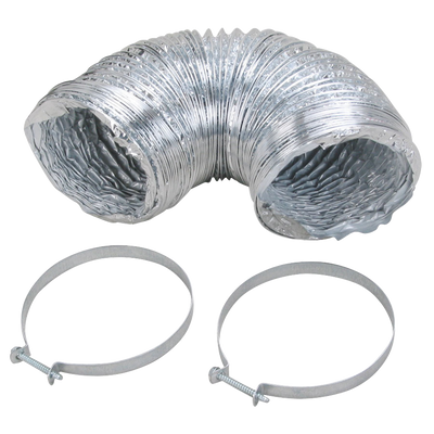 ERP 110661 Dryer Aluminum Duct Venting 4 inch. x 8 ft.