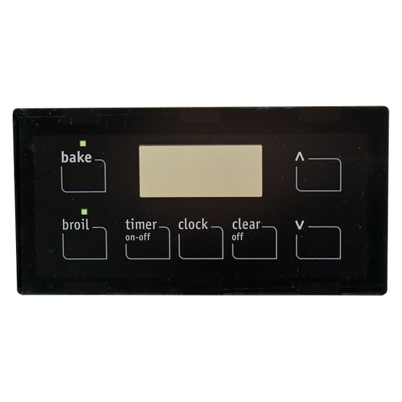 316220725CM Range / Oven Control Overlay (Faceplate) Replaces 316220725
