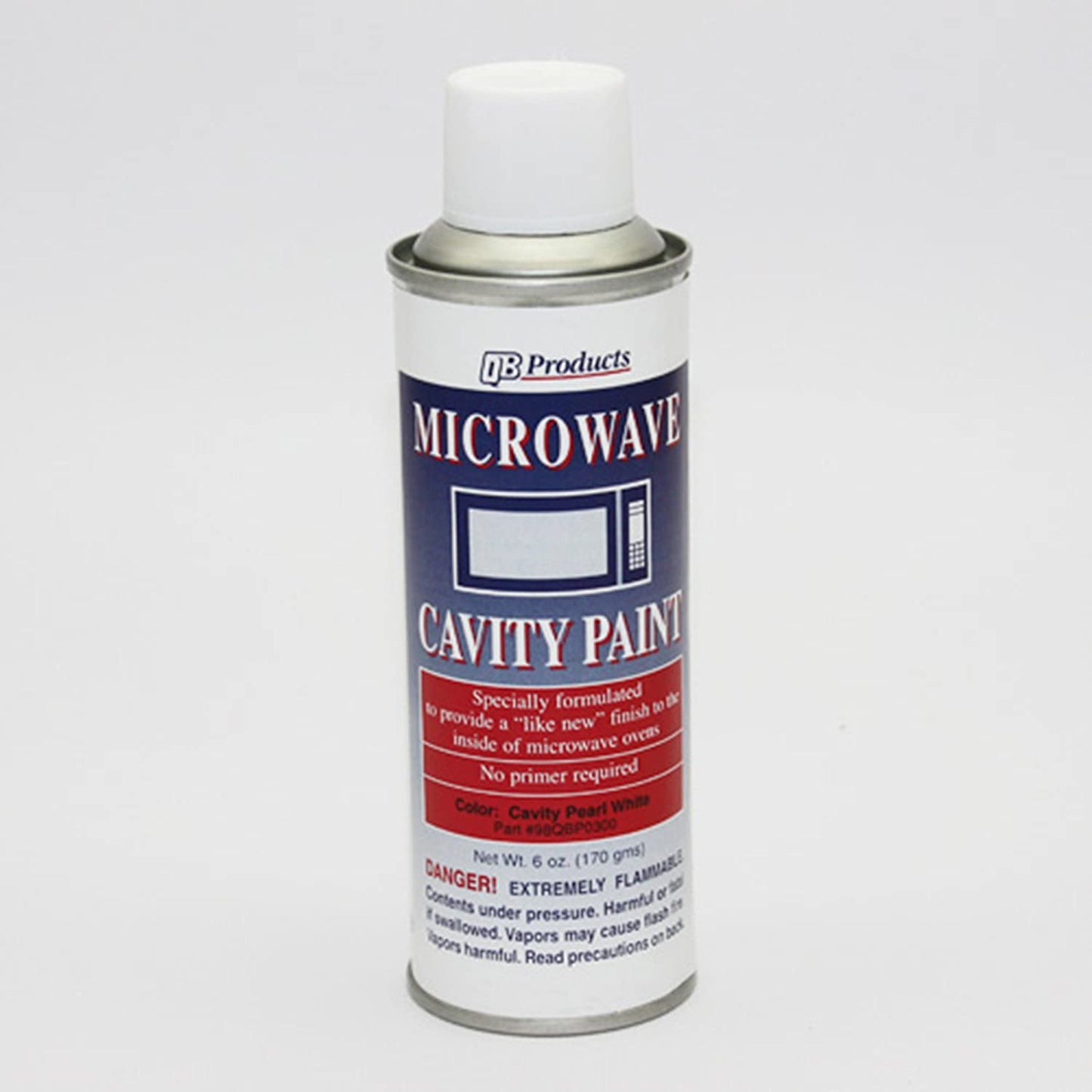 98QBP0300 Microwave Cavity Spray Paint Spray (Pearl/Off-White) 6 oz