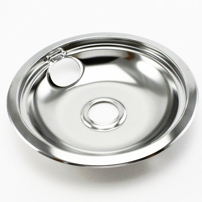 W10196405RW Large 8" Steel Drip Bowl Pan Replaces WPW10196405