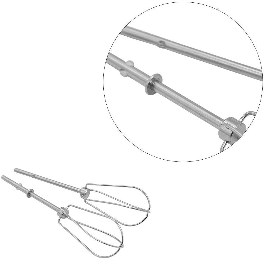 2 PACK Hand Mixer Beaters for Kitchenaid W10490648