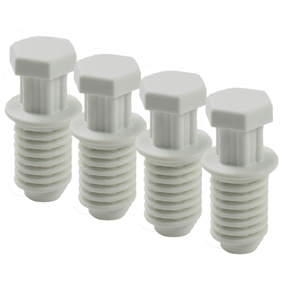 W11444912CM Dryer Leveling Legs (Set of 4) Replaces W11444912