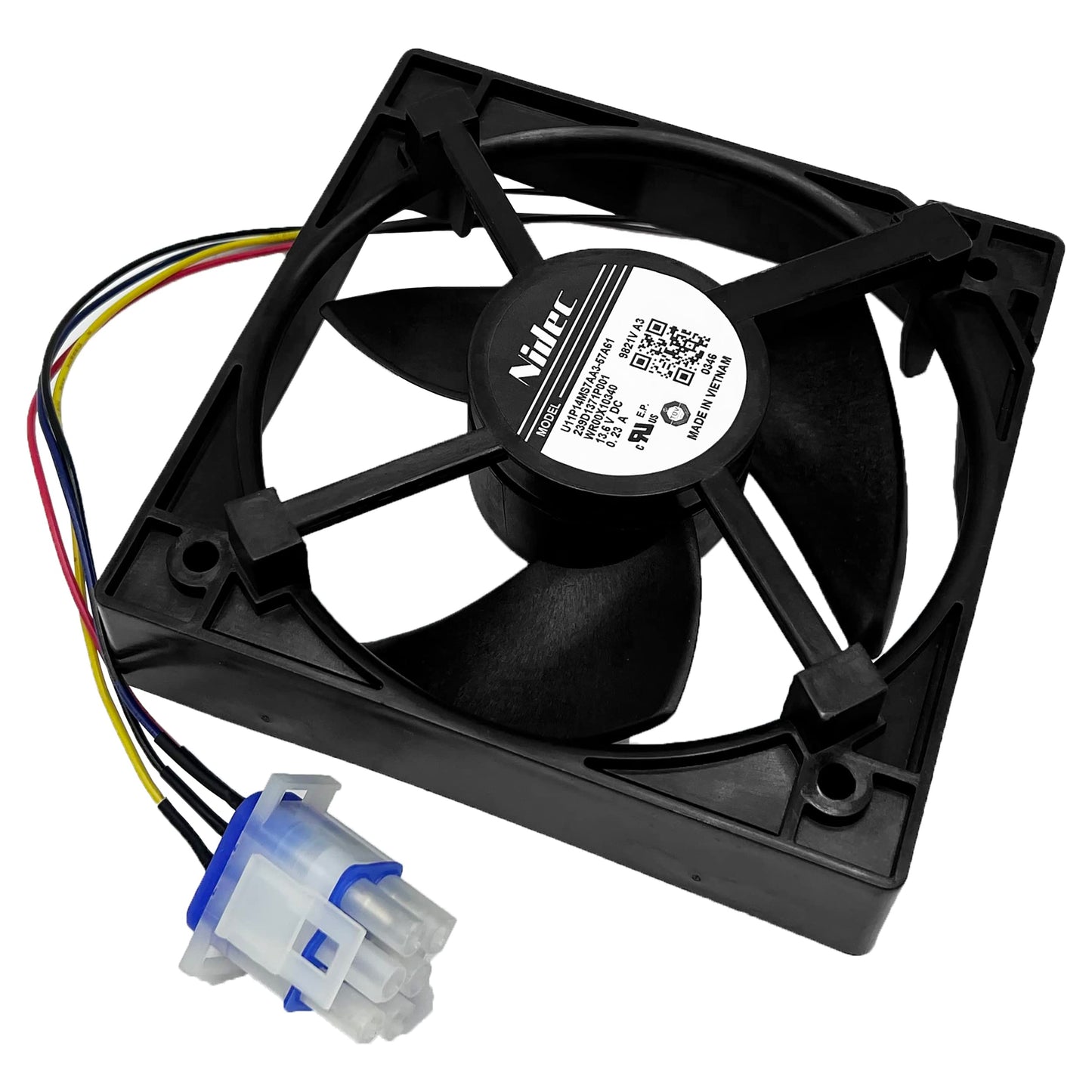 WR60X25858CM Refrigerator Evaporator Fan Motor Replaces WR60X25858