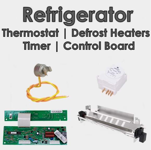 Thermostat | Defrost Heaters | Timer | Control Board