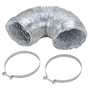 ERP 110660 Dryer Aluminum Duct Venting 4 inch. x 5 ft.