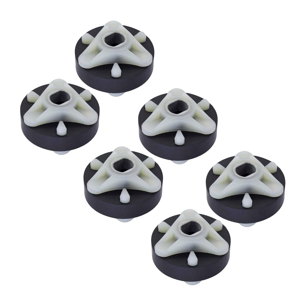 (6 Pack) XPARTCO 285753A Washer Motor Coupler