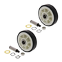 (2 Pack) 303373K Dryer Drum Roller Replaces 12001541, WP6-3129480