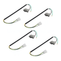 (4 Pack) 3949247 Washer Lid Switch Replaces 3949247V