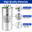 XPDC80X5-450R HVAC ROUND DUAL RUN CAPACITOR | 80+5 MFD 450 Volts  Parts-O-Matic