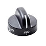 XPARTCO 8273103 Gas Range Burner Knob (Black) Replaces WP8273103