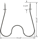 ERP B775 Oven Bake Element Replaces WP865940, WB44X5089, 5303051519