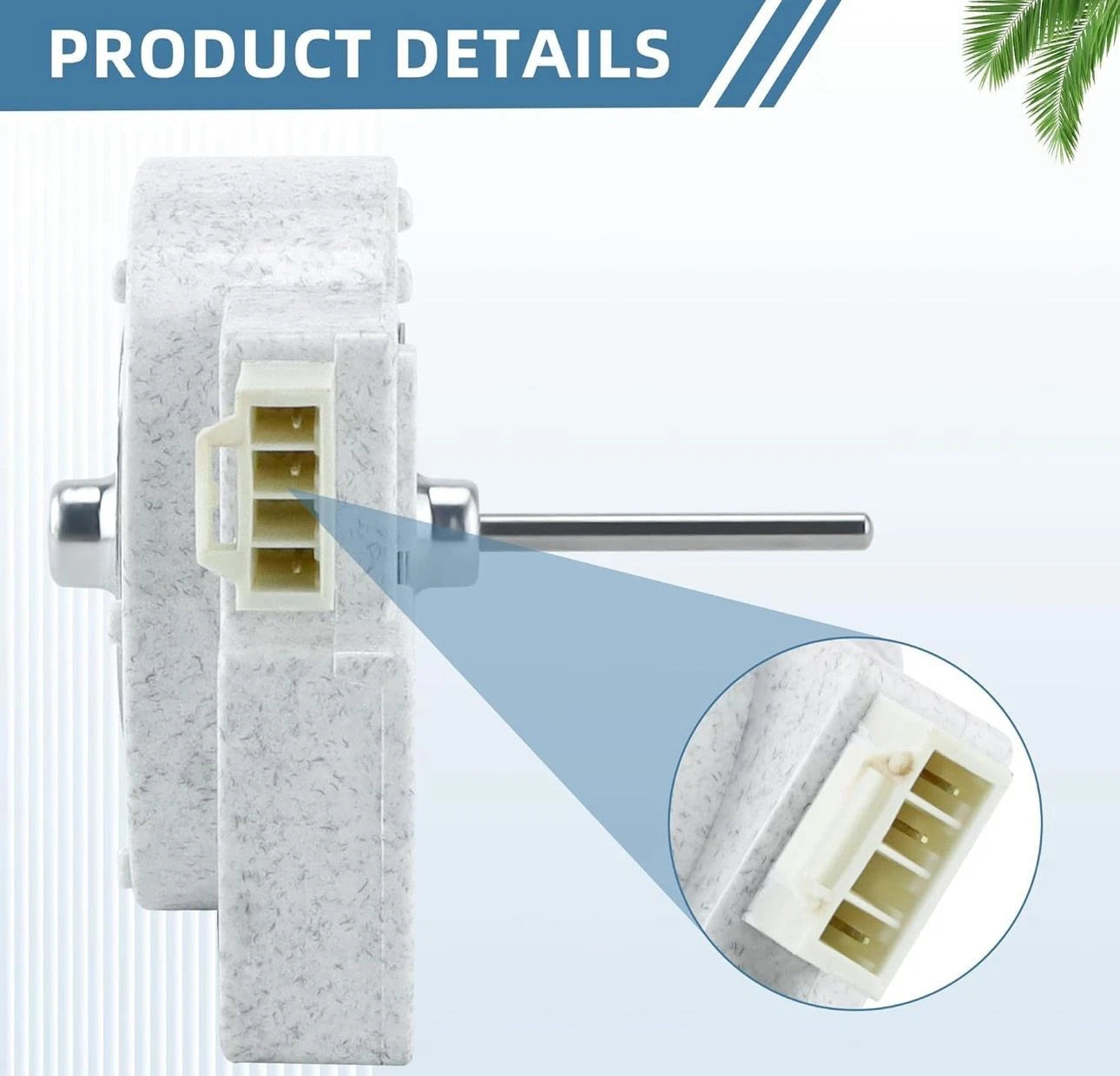 XPARTCO DA31-00146H Refrigerator Evaporator Fan Motor