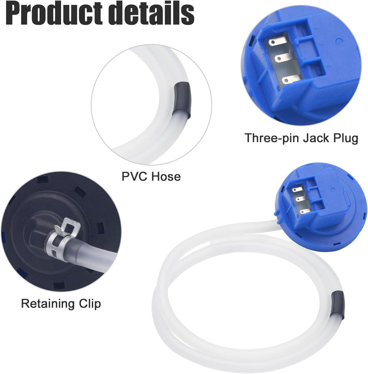 XPARTCO DC96-01703H Washer Water Pressure Switch  Parts-O-Matic