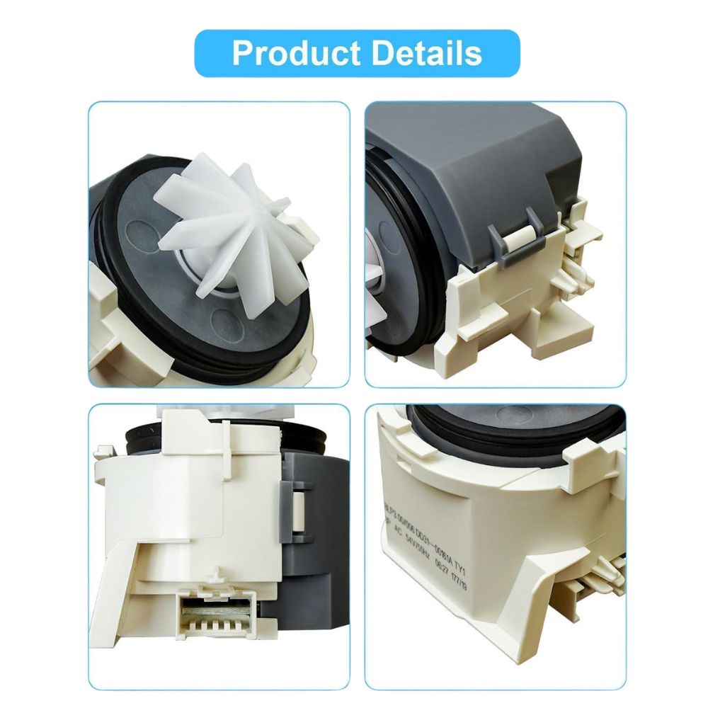XPARTCO DD31-00016A Dishwasher Drain Pump Motor