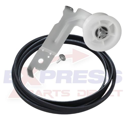 EXP653 Dryer Idler Pulley and Belt Set Replaces 6602-001655, DC93-00634A