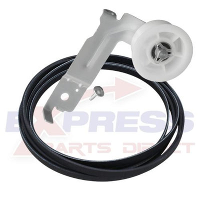 EXP653 Dryer Idler Pulley and Belt Set Replaces 6602-001655, DC93-00634A