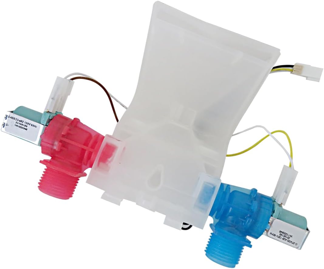 W10144820 Water Inlet Valve Assembly Replaces WPW10144820