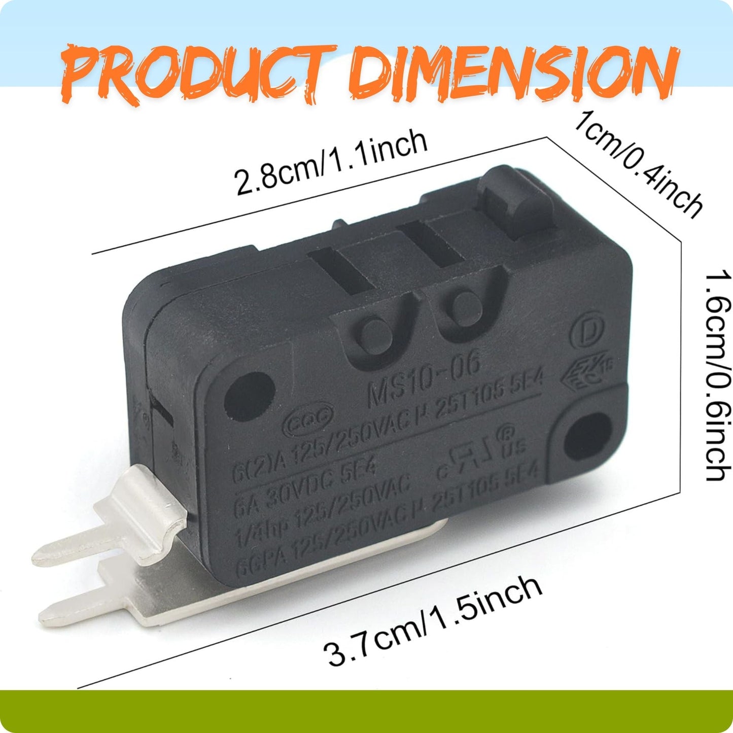 XPARTCO W10195039 Dishwasher Float Switch Replaces WPW10195039 XPARTCO