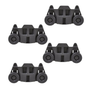 (4 Pack) W10195416 Dishwasher Lower Rack Wheel Replaces W10195416V