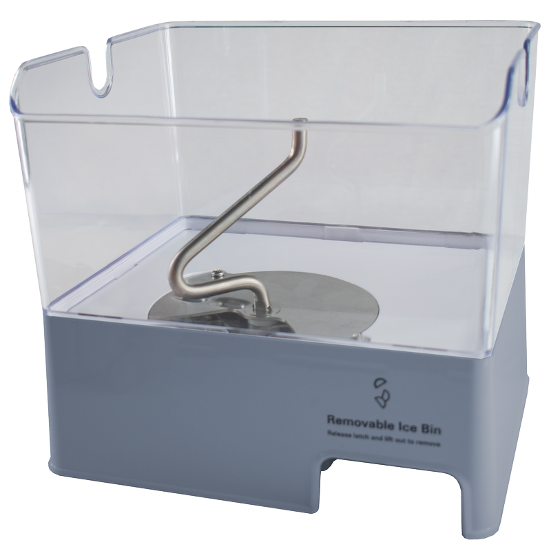 W11129522CM Refrigerator Ice Bucket (Gray) Replaces W11129522