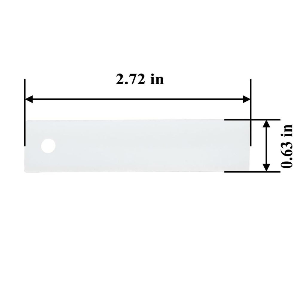 (2 Pack) WE1M504 Dryer Drum Slide Replaces WE03X37318