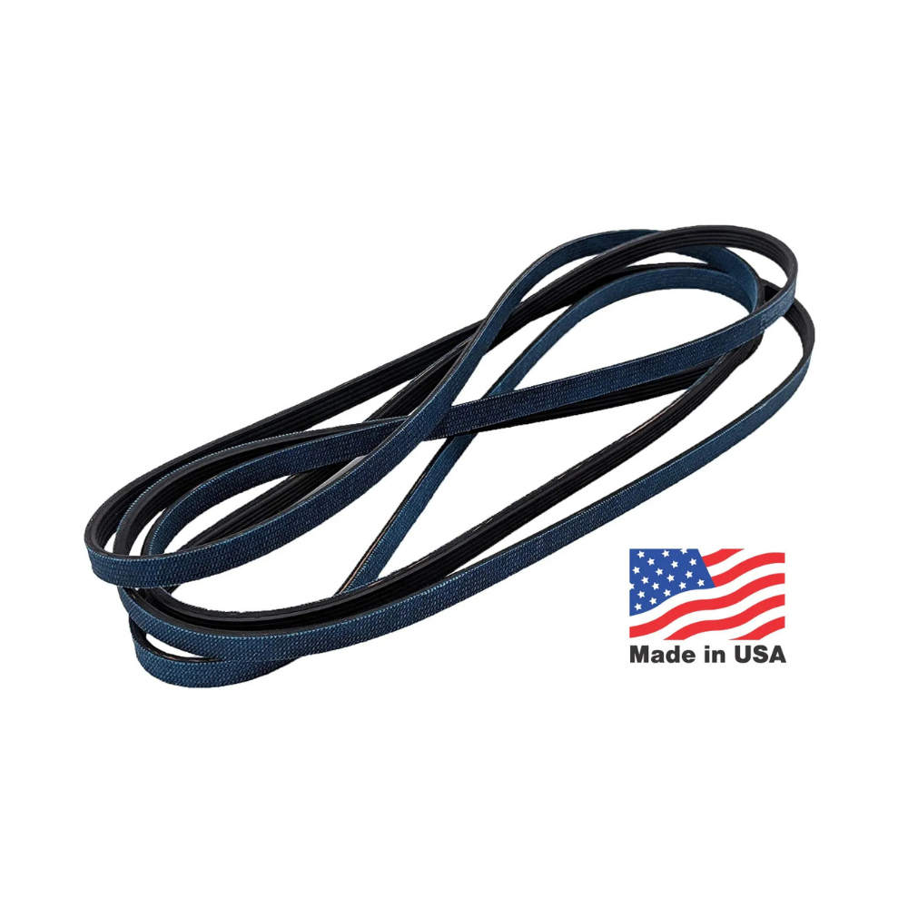 XPARTCO W10112954 Dryer Drum Belt Replaces WPW10112954  Parts-O-Matic