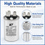 XPC75-450R 7.5 uF Round Run / Start Capacitor | CBB65 7.5 uF (MFD) 450 Volts  Parts-O-Matic