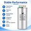 XPDC60X5-450R HVAC ROUND DUAL RUN CAPACITOR | 60+5 MFD 450 Volts  Parts-O-Matic