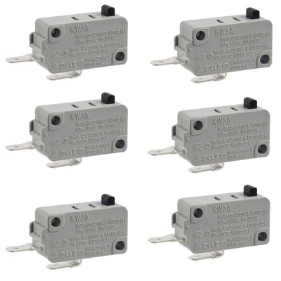 (6 Pack) XPG497 Microwave Door Switch (Normally Open) XPARTCO