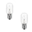 (2 Pack) XPIBE1740 Microwave Light Bulb (40W) Replaces 8206232A, WB25X10030