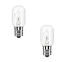 (2 Pack) XPIBE1740 Microwave Light Bulb (40W) Replaces 8206232A, WB25X10030
