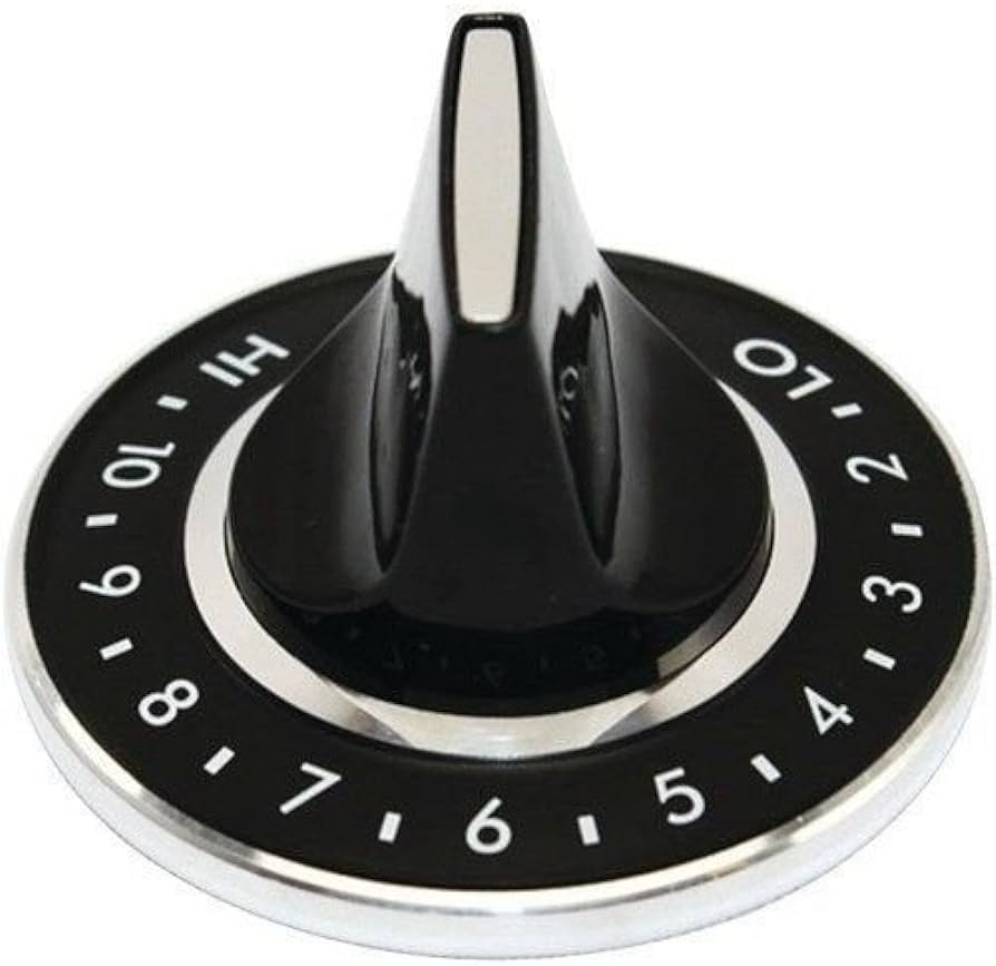 Y700854CM Burner Control Knob Replaces WPY700854