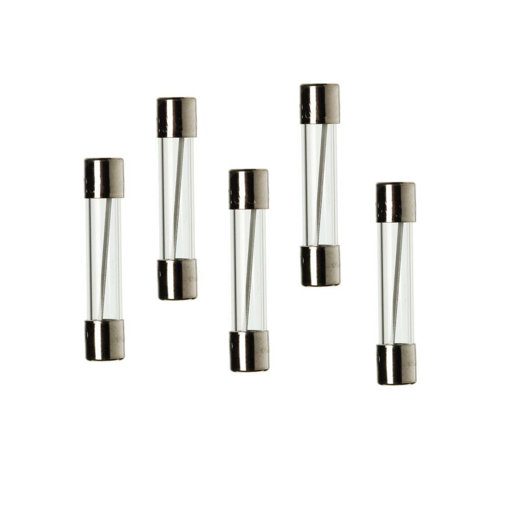 (5 Pack) EXP20AG Glass Line Fuse, Fast Blow, 20A, 6x30mm