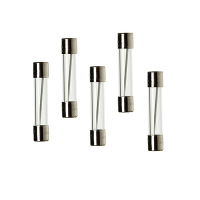 (5 Pack) EXP20AG Glass Line Fuse, Fast Blow, 20A, 6x30mm