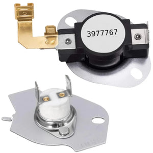 197XP Dryer Thermostat Kit Replaces 279816, WP3977767, W10900067