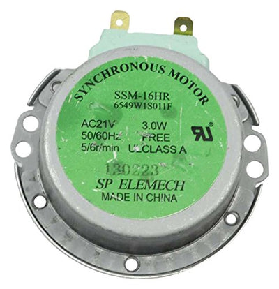 15QBP4166 Microwave Turn table Motor Replaces 6549W1S017D