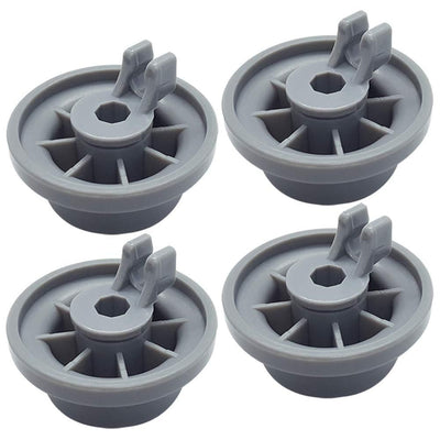 (4 Pack) 165314 Dishwasher Lower Rack Roller Replaces 00165314