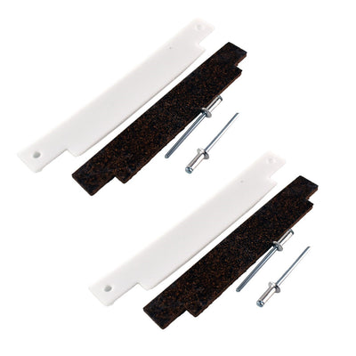 (2 Pack) 306508CM Dryer Front Glide Kit Replaces 306508