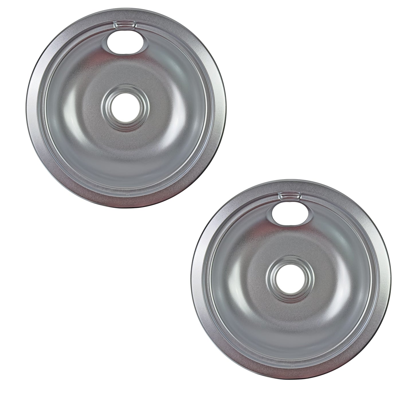 (2 Pack) 316048413CM 8" Burner Drip Pan Replaces 316048413