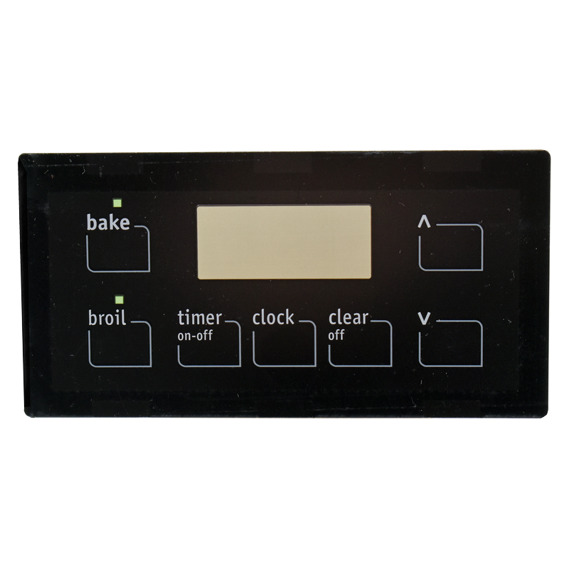 316220725CM Range / Oven Control Overlay (Faceplate) Replaces 316220725