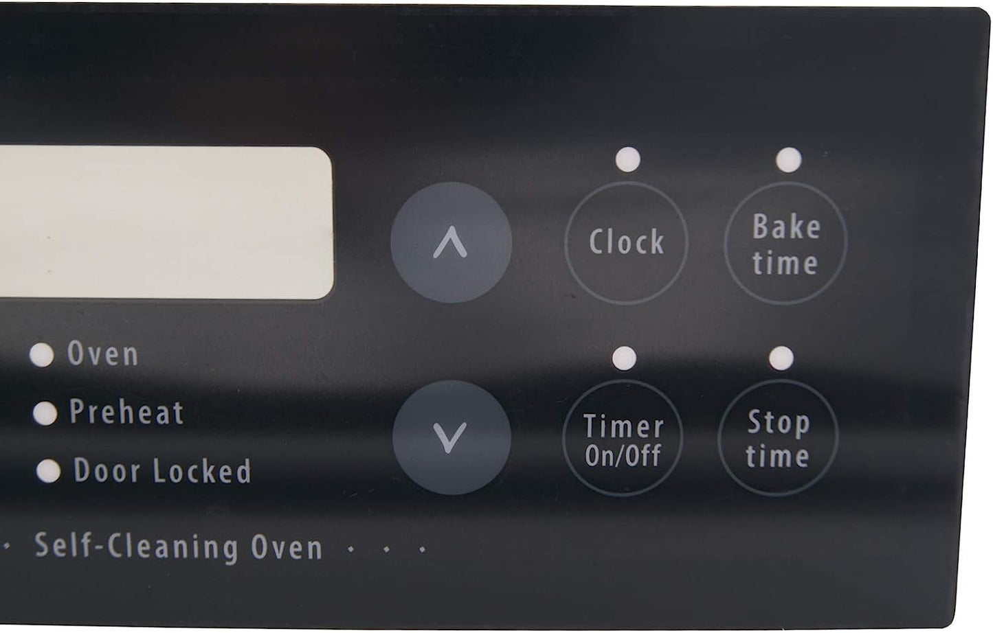 316220805CM Range / Oven Control Overlay (Faceplate) Replaces 316220805