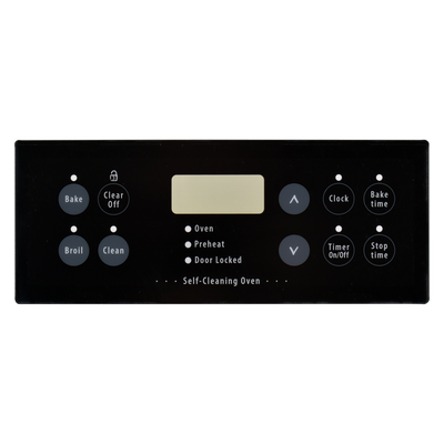 316220805CM Range / Oven Control Overlay (Faceplate) Replaces 316220805
