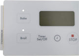 316354400CM Range / Oven Control Overlay (Faceplate) Replaces 316354400