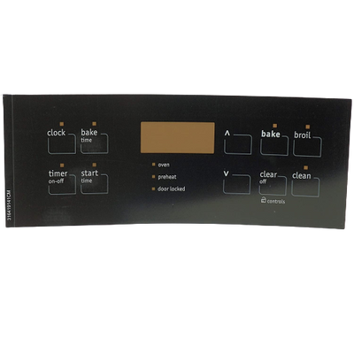 316419141CM Range / Oven Control Overlay (Faceplate) Replaces 316419141