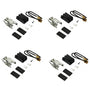(4 Pack)  330031 Whirlpool Genuine OEM Burner Element Receptacle Kit